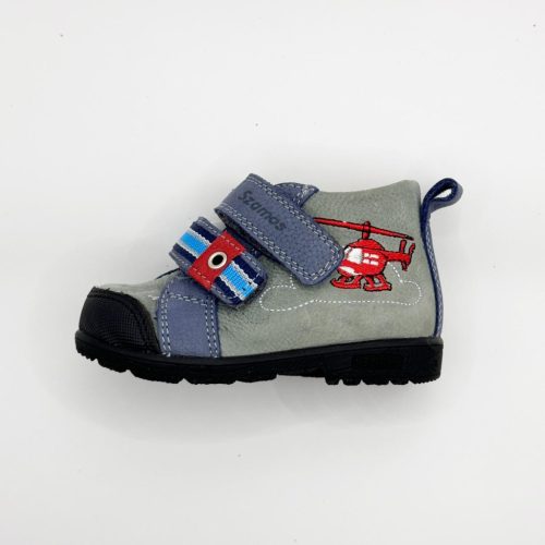 BB20-00001139 Szamos Szupinált Gyerek Cipő, Fiú, Szürke, 1307-207091-19