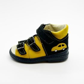 BB20-00001251 Salus Szupinált Szandál, Fiú, Kék, FLO-911