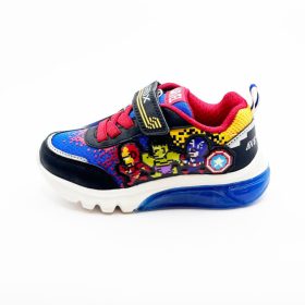BB20-00001305 Geox Világítós Gyerek Cipő, Fiú, Kék, J45LBE, Avengers