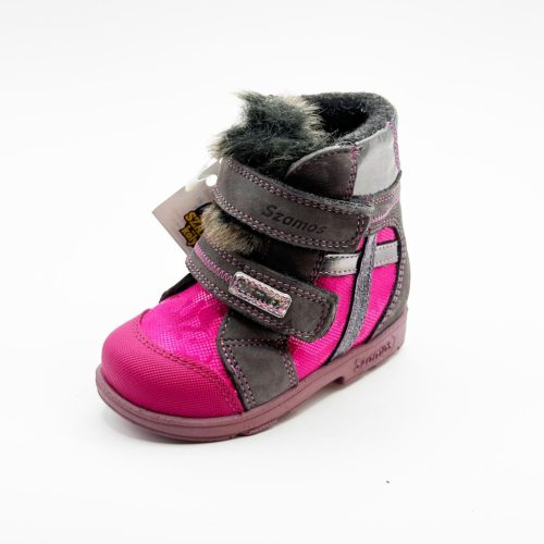 BB20-00001437 Szamos Téli Szupinált Gyerek Cipő, Lány, Szürke, 1672-577491-21