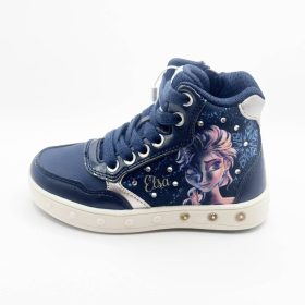 BB20-20240061 Geox Világítós Őszi Gyerek Cipő Lány, Kék, J268WE-C4256, Disney Elsa