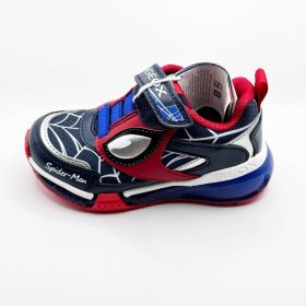 BB20-20240088 Geox Világítós Gyerek Cipő, Fiú, Kék, J36FED-C0833, Pókember