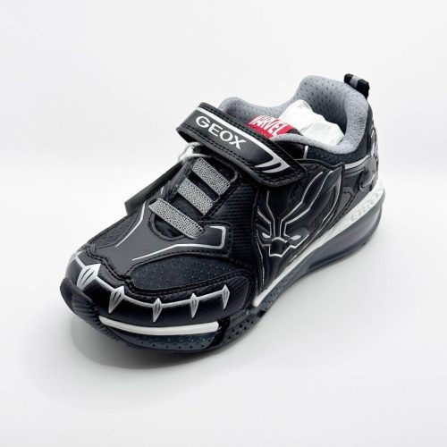 BB20-20240094 Geox Világítós Gyerek Cipő, Fiú, Fekete, J369FEB-C0039, Marvel Avangers