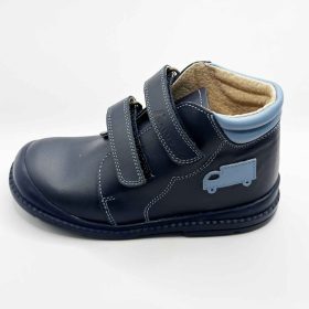 BB20-20240124 Salus Őszi Szupinált Gyerek Cipő, Fiú, Kék, FLO-810