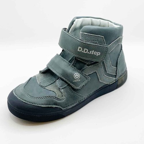 BB20-20240619 D.D.Step Világítós Gyerek Cipő, Fiú, Szürke, AGL058A068-577L