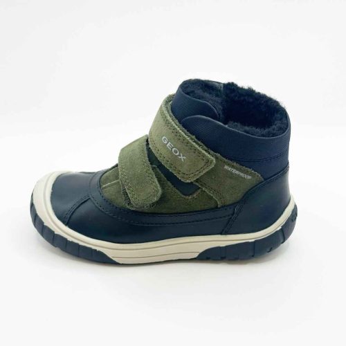 BB20-20240704 Geox Téli Gyerek Cipő, Fiú, Zöld, B462DC-C0520