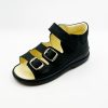 BB20-20240977 TD Shoes Szupinált Szandál, Fiú, Fekete, TDSB29