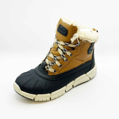 BB20-20241082 Geox Téli Gyerek Cipő, Fiú, Barna, J269XE-C2G9B