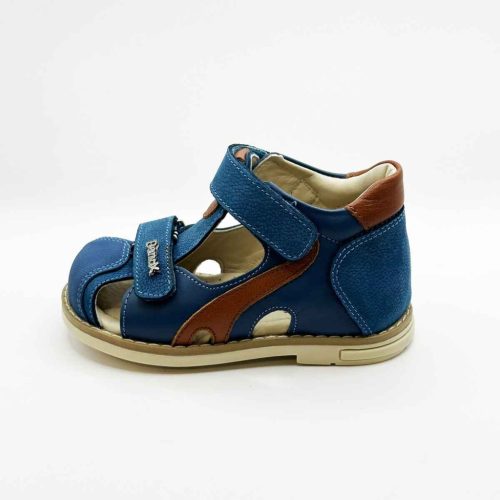BB20-20241209 Benox Zárt Szandál, Fiú, Kék, BX-S13