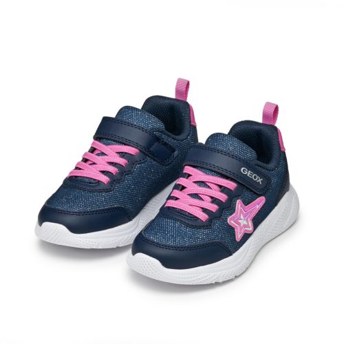 BB20-20241560 Geox Tavaszi Gyerek Cipő, Lány, Kék, J55FWA-C4268