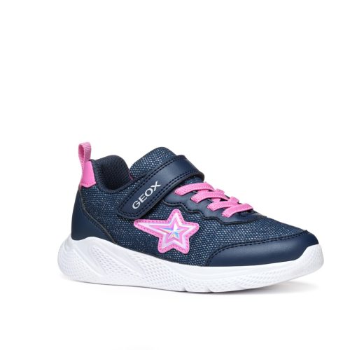 BB20-20241560 Geox Tavaszi Gyerek Cipő, Lány, Kék, J55FWA-C4268