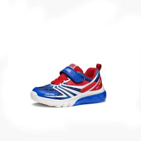 BB20-20241578 Geox Világítós Tavaszi Gyerek Cipő, Fiú, Kék, J55LBH-C0833, Pókember