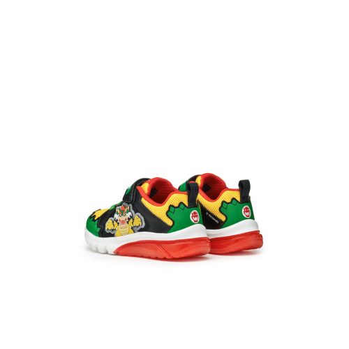 BB20-20241585 Geox Világítós Tavaszi Gyerek Cipő, Fiú, Zöld, J55LBE-C3221, Bowser