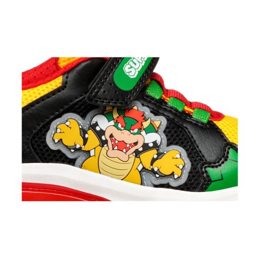 BB20-20241590 Geox Világítós Tavaszi Gyerek Cipő, Fiú, Zöld, J55LBE-C3221, Bowser