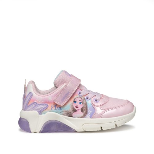 BB20-20241602 Geox Világítós Tavaszi Gyerek Cipő, Lány, Lila, J55M4E-C8842, Elsa