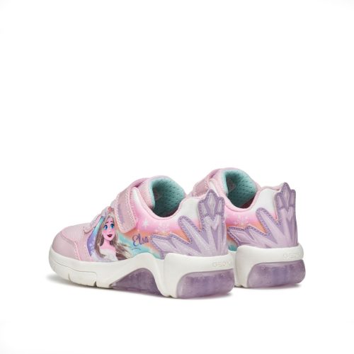 BB20-20241604 Geox Világítós Tavaszi Gyerek Cipő, Lány, Lila, J55M4E-C8842, Elsa