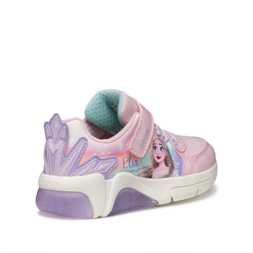 BB20-20241604 Geox Világítós Tavaszi Gyerek Cipő, Lány, Lila, J55M4E-C8842, Elsa