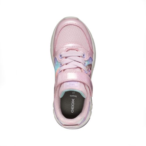 BB20-20241604 Geox Világítós Tavaszi Gyerek Cipő, Lány, Lila, J55M4E-C8842, Elsa