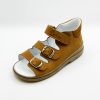 BB20-20241610 TD Shoes Szupinált Szandál, Fiú, Barna, TDSCA29