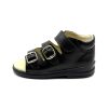 BB20-20241614 TD Shoes Szupinált Szandál, Fiú, Fekete, TDSBM26