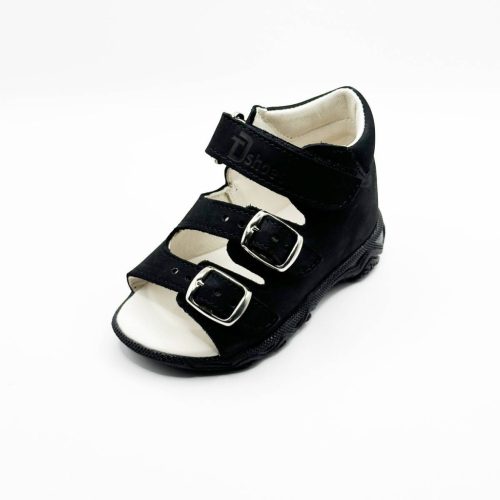 BB20-20241628 TD Shoes Szandál, Fiú, Fekete, TD00B23