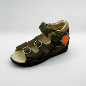 BB20-20250107 Szamos Szandál, Fiú, Zöld, 4405-204731-24