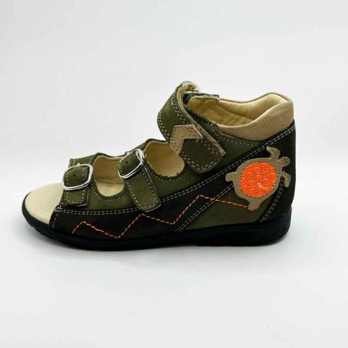 BB20-20250139 Szamos Szupinált Szandál, Fiú, Zöld, 4408-207090-20