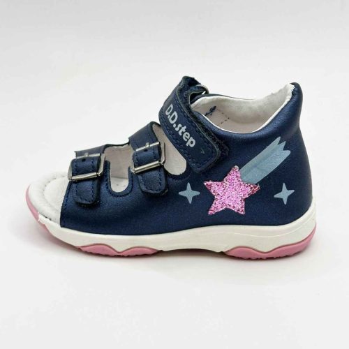 BB20-20250256 D.D.step, Szandál,Lány, Kék,  AGS056G064-51610