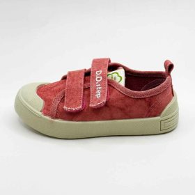 BB20-20250284 D.D.step, Gyerek Vászoncipő, Lány, Piros, AGM057C096-42606M