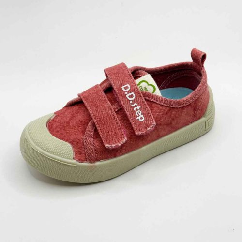 BB20-20250288 D.D.step, Gyerek Vászoncipő, Lány, Piros, AGM057C096-42606M