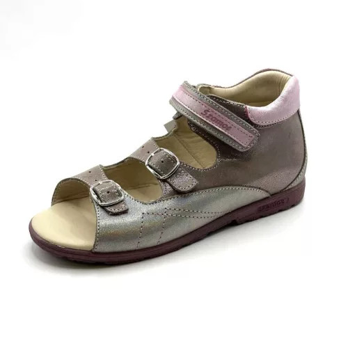 BB20-20250693 Szamos Szupinált Szandál, Lány, Rózsaszín, 4407-407493-32