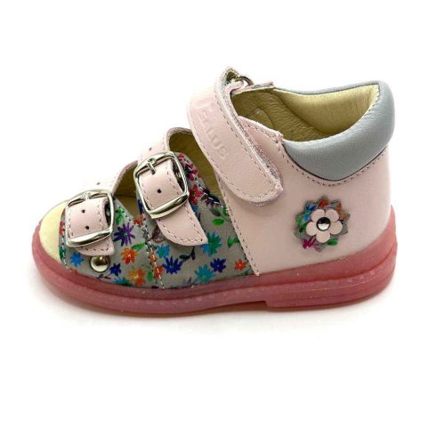 BB20-20250709 Salus Szupinált Szandál, Lány, Rózsaszín, FLO-911