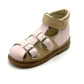 BB20-20250715 Salus Szupinált Zárt Szandál, Lány, Rózsaszín, FLO-801