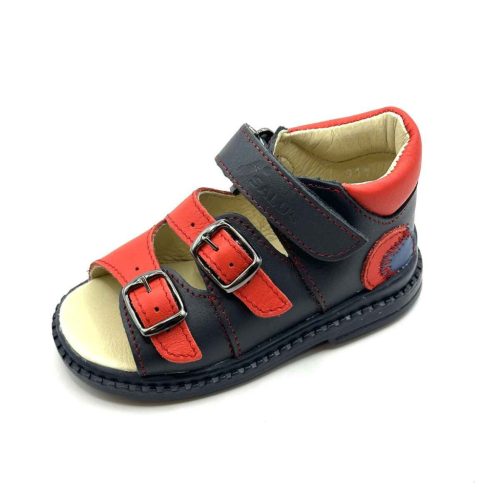 BB20-20250732 Salus Szupinált Szandál, Fiú, Kék, FLO-911
