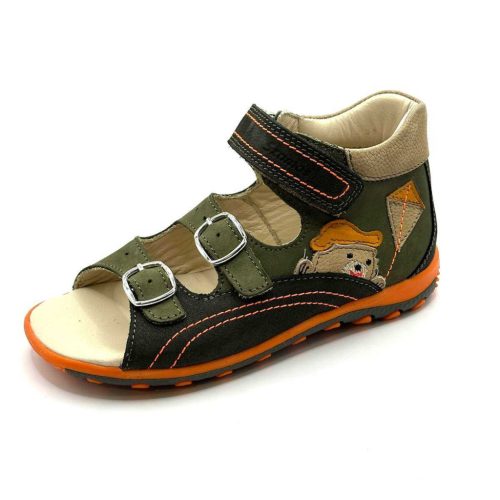 BB20-20250767 Szamos Szandál, Fiú, Zöld, 4405-204732-29