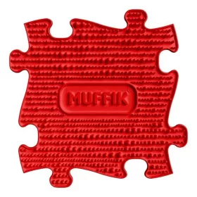 BB20-20250796 Muffik szenzoros ortopédiai szőnyeg puzzle, Tüske, Piros, Puha 1 db