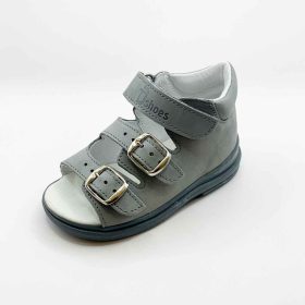 BB20-20250823 TD Shoes Szupinált Szandál, Fiú. Szürke, TDSG22