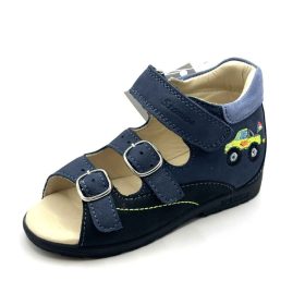 BB20-20250869 Szamos Szupinált Szandál, Fiú, Kék, 4385-107091-24