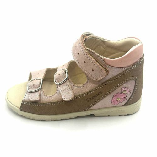 BB20-20250879 Szamos Szupinált Szandál, Lány, Rózsaszín, 4404-507593-32