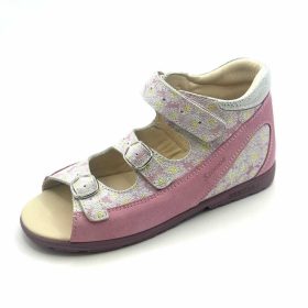 BB20-20250882 Szamos Szupinált Szandál, Lány, Rózsaszín, 4404-407493-33