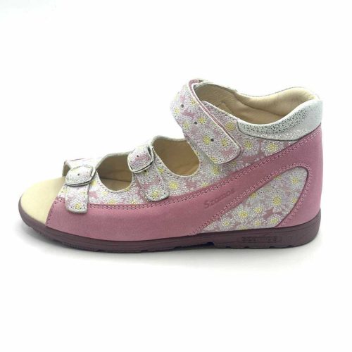 BB20-20250882 Szamos Szupinált Szandál, Lány, Rózsaszín, 4404-407493-33