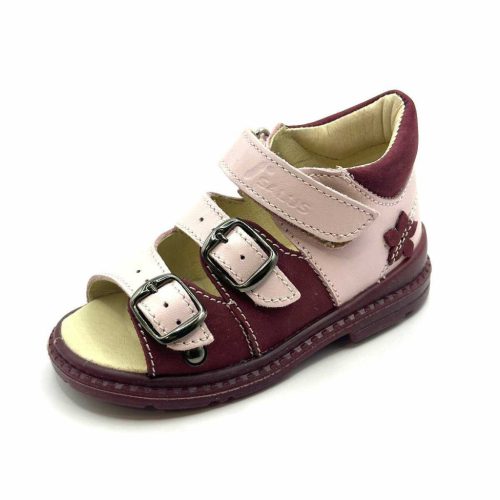 BB20-20250899 Salus Szupinált Szandál, Lány, Bordó, FLO-911