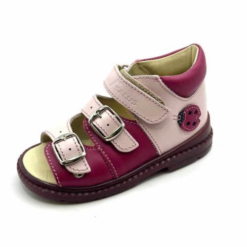 BB20-20250902 Salus Szupinált Szandál, Lány, Rózsaszín, FLO-911