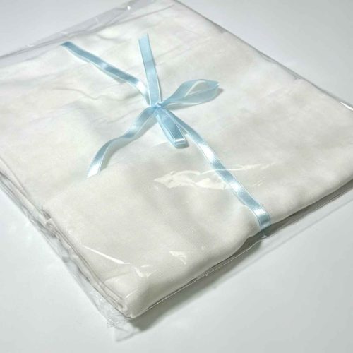 BB20-20250918 Gyerek bambusz textil pelenka, Fehér