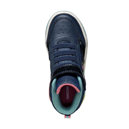 BB20-20250931 Geox Világítós Őszi Gyerek Cipő, Lány, Kék, J56ASA-C4358