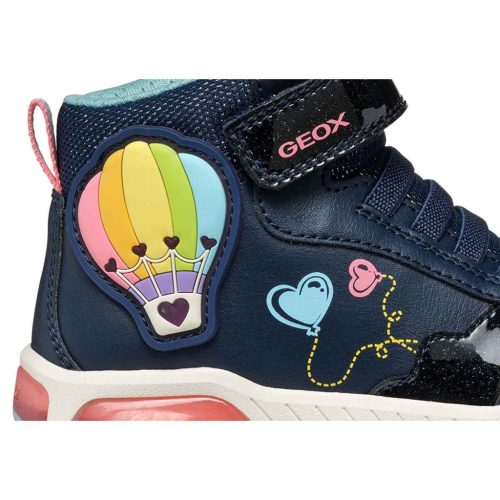 BB20-20250932 Geox Világítós Őszi Gyerek Cipő, Lány, Kék, J56ASA-C4358