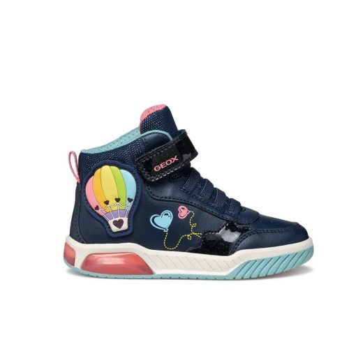 BB20-20250933 Geox Világítós Őszi Gyerek Cipő, Lány, Kék, J56ASA-C4358