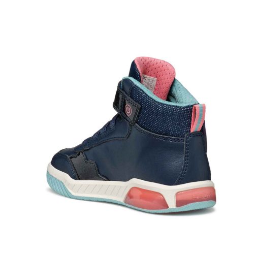 BB20-20250933 Geox Világítós Őszi Gyerek Cipő, Lány, Kék, J56ASA-C4358