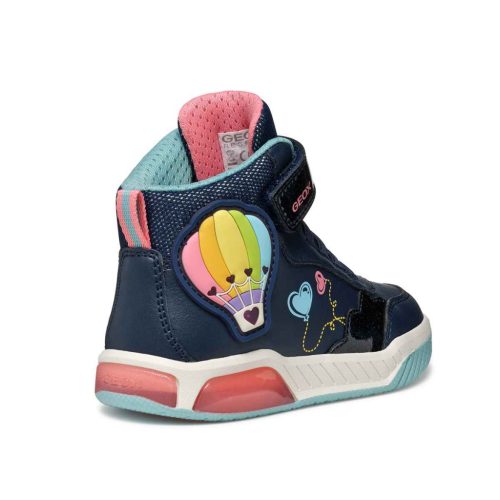 BB20-20250933 Geox Világítós Őszi Gyerek Cipő, Lány, Kék, J56ASA-C4358