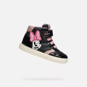 BB20-20250954 Geox Őszi Gyerek Cipő, Lány, Fekete, B561MC-C9289, Minnie Mouse